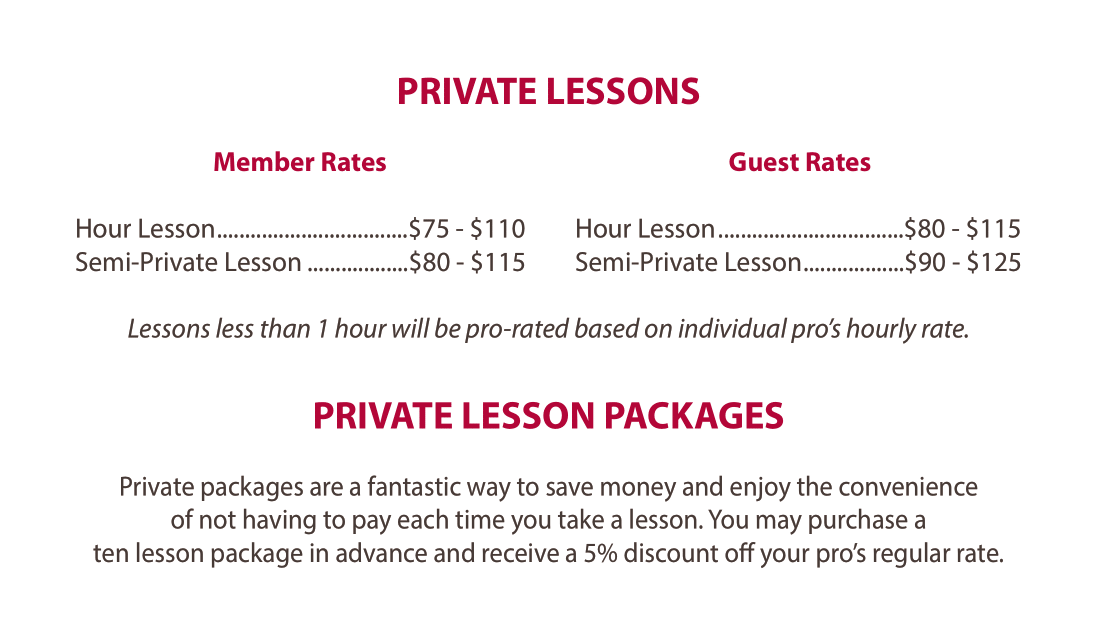 Private Lessons